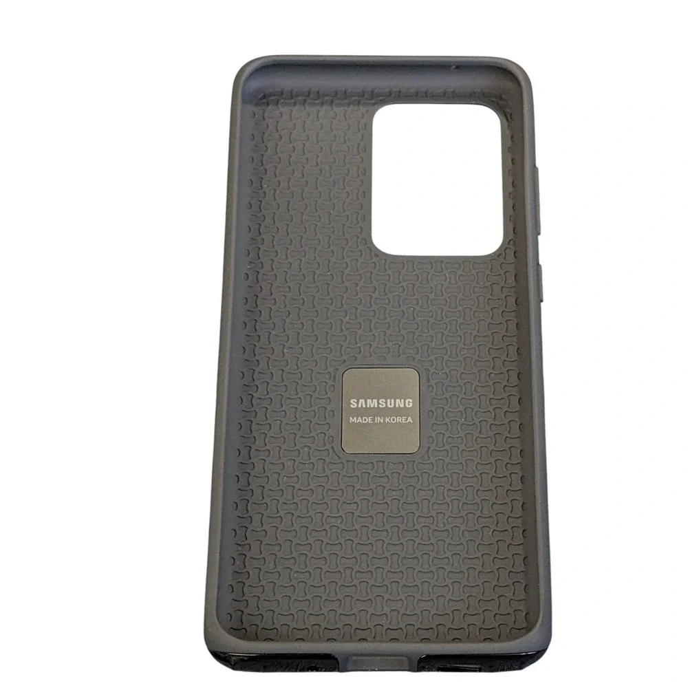 V4-O Samsung Rugged Kickstand Case for Samsung Galaxy S20 Ultra 5G - Black